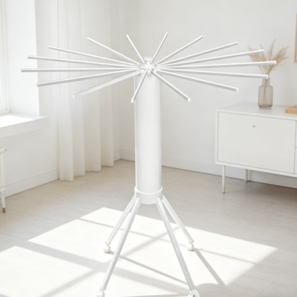Modern Foldable Tripod Clothes Drying Rack with Wheels (set of two)