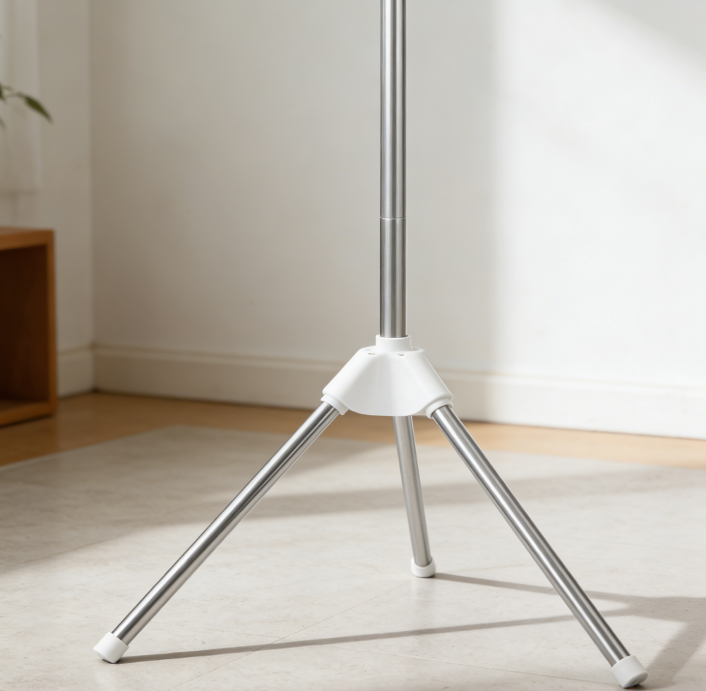 59-Inch Rotatable Foldable Tripod Clothes Drying Tree Stand (set of one) - Image 2