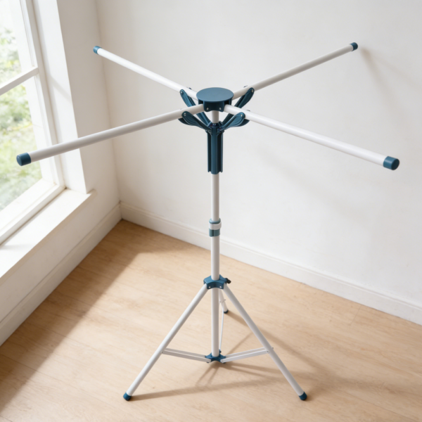 Freestanding Collapsible Tripod Clothes Drying Rack (set of three)