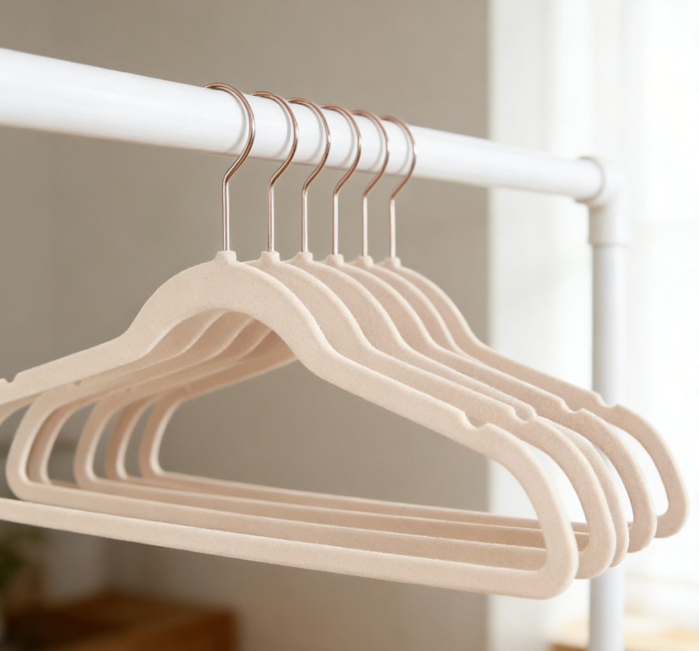 Slim Velvet Non-Slip Suit Clothes Hangers - Image 2